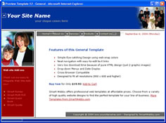 CSS dreamweaver template - family/general